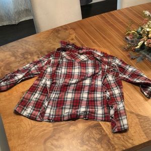 Red plaid flannel